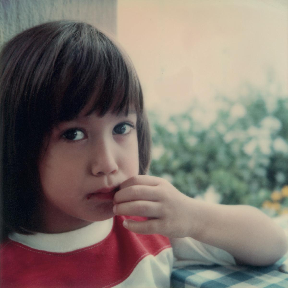 Polaroid of Sean Ono Lennon, 1980.